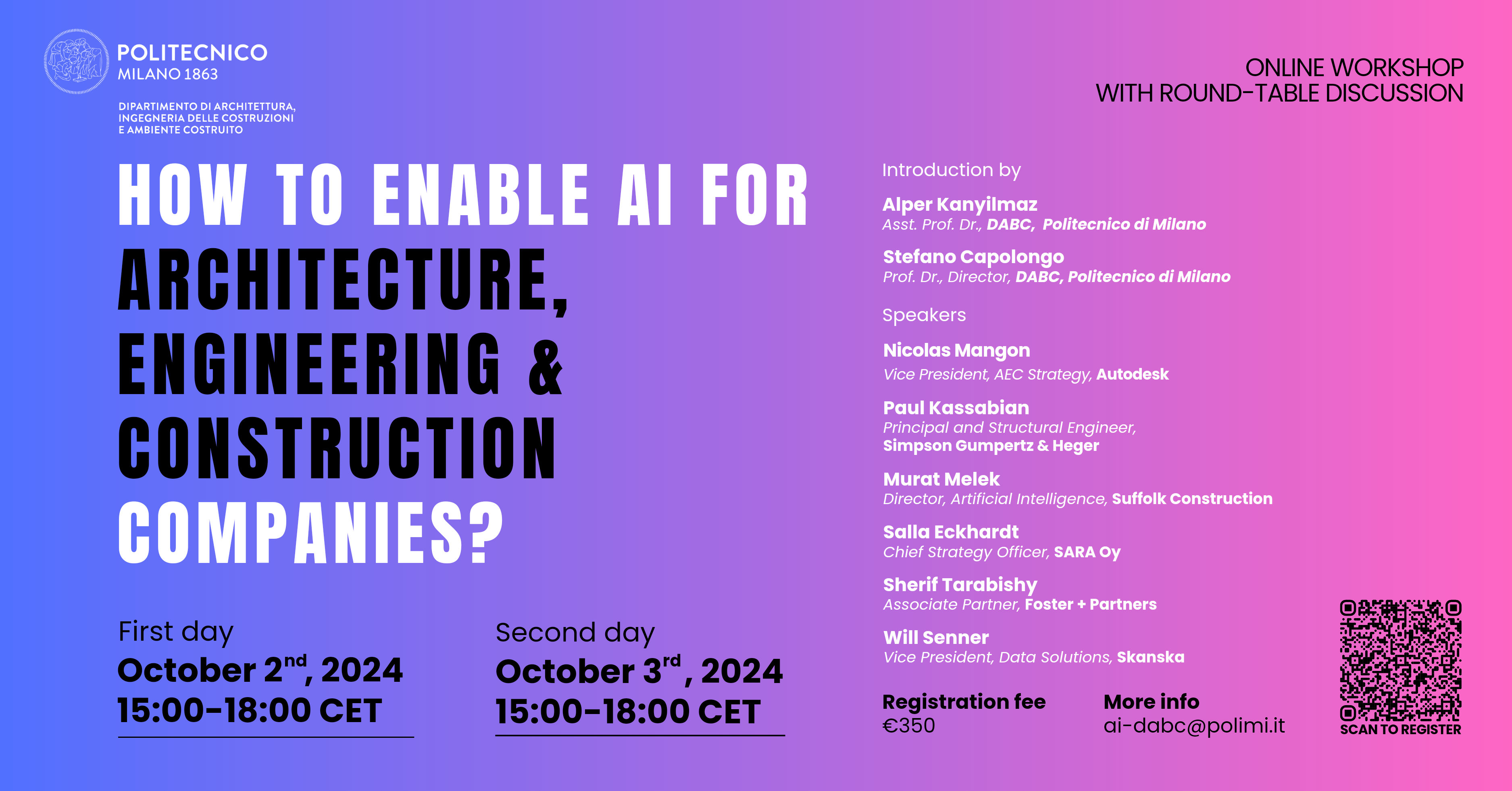 How to enable AI for Architecture, Engineering and Construction Companies?
