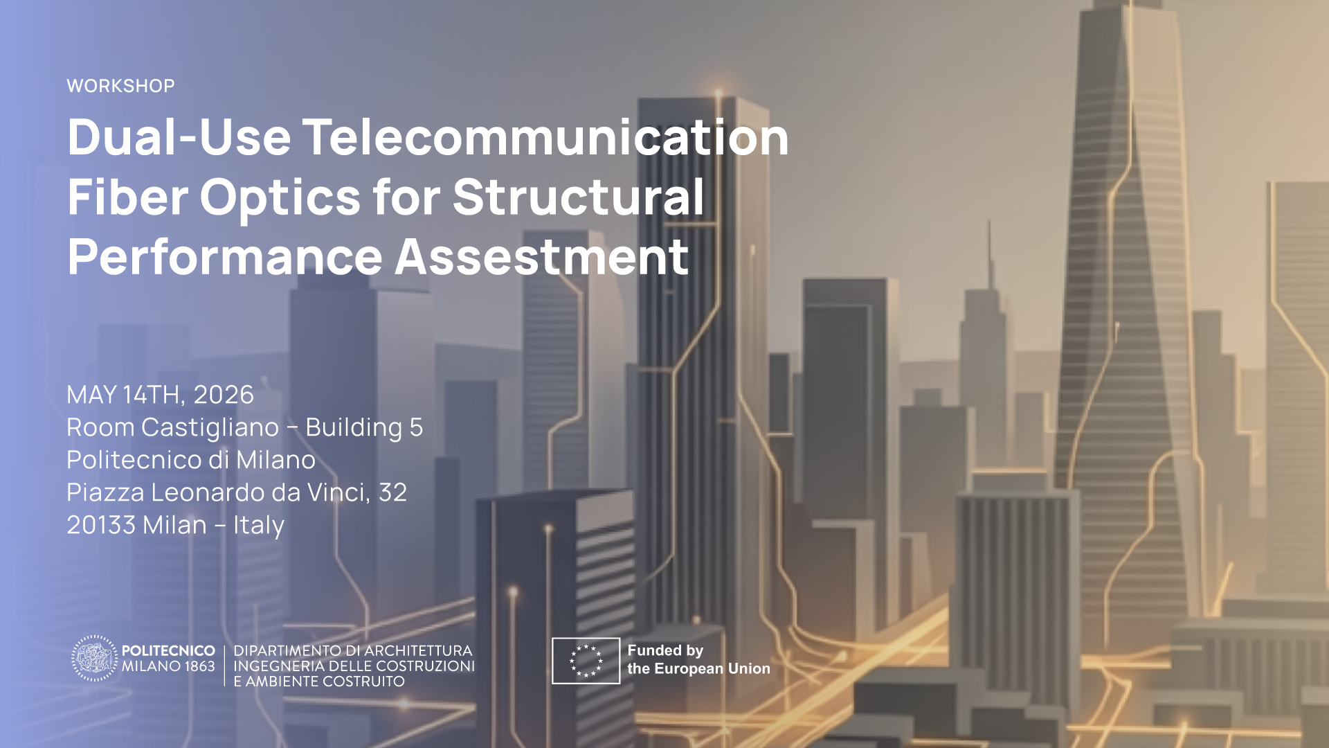 Dual-Use Telecommunication Fiber Optics for Structural Performance Assessment